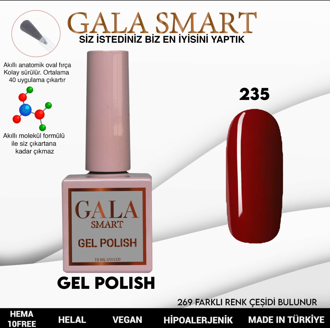 Classic Gel Polish No: 235 resmi