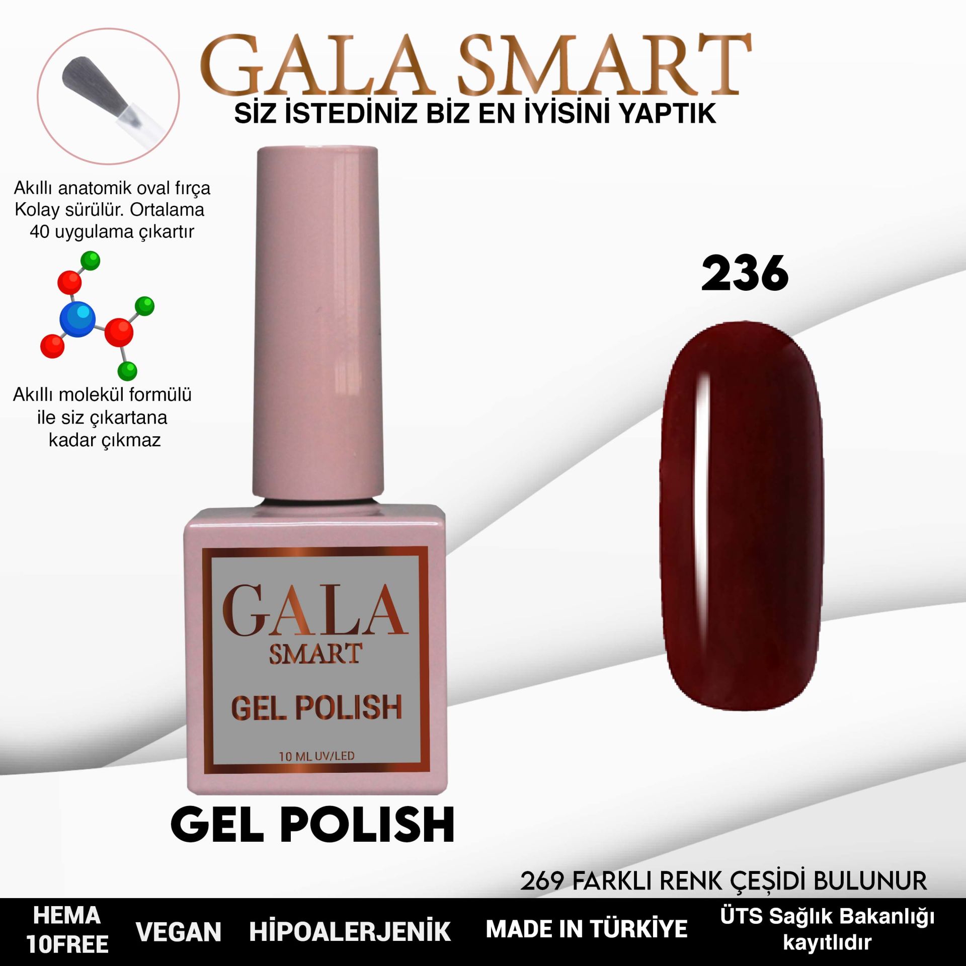Classic Gel Polish No: 236 resmi