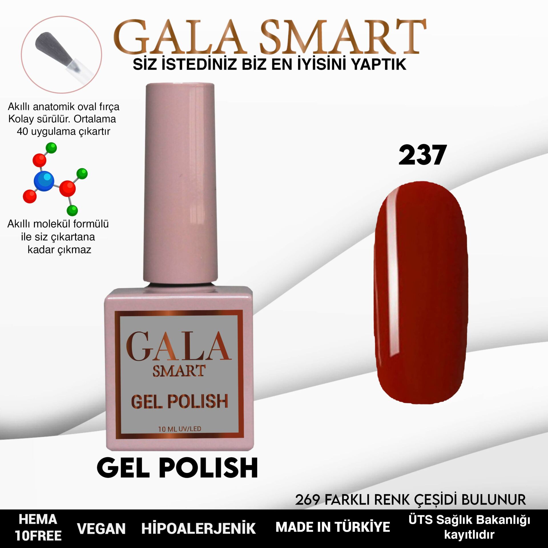 Classic Gel Polish No: 237 resmi