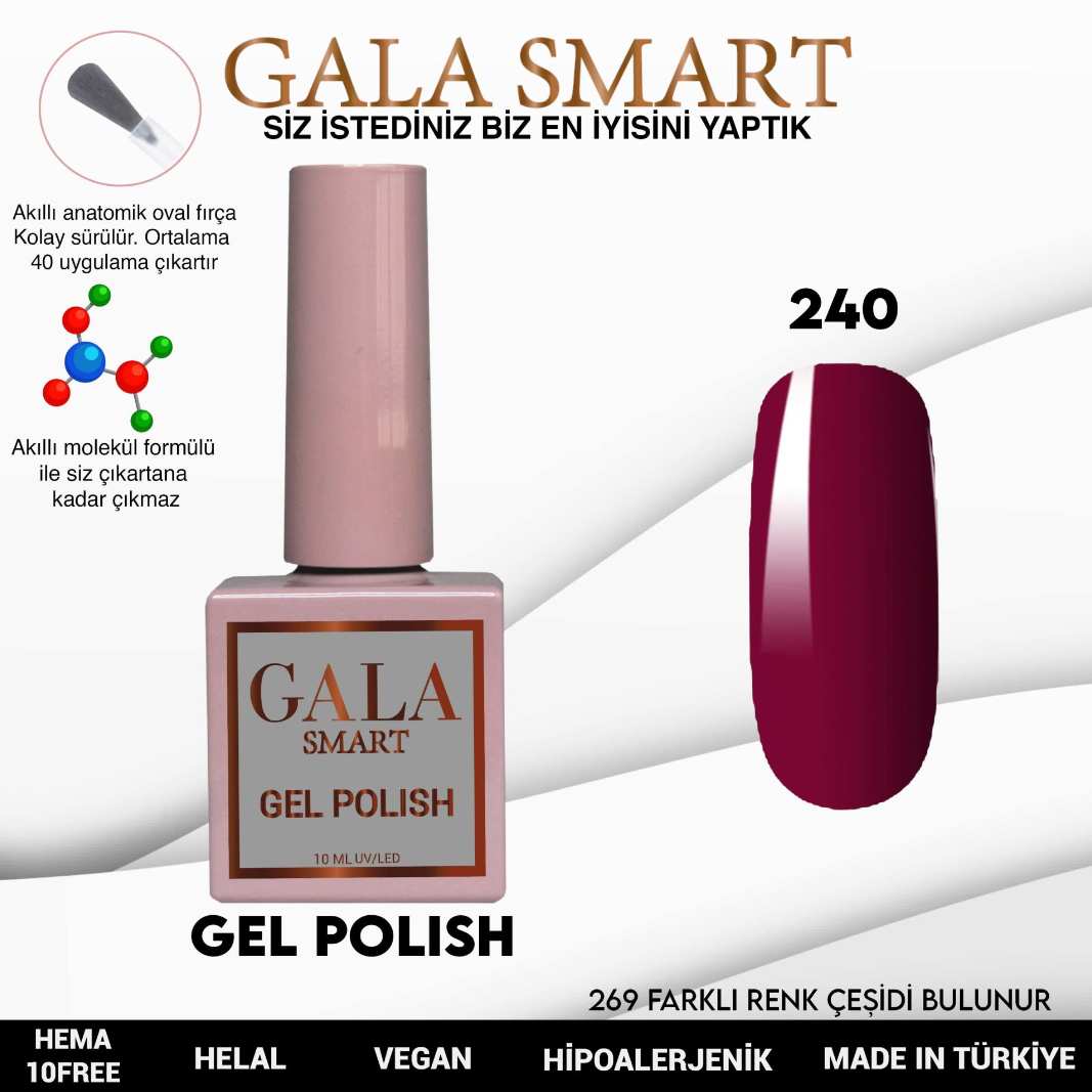 Classic Gel Polish No: 240 resmi