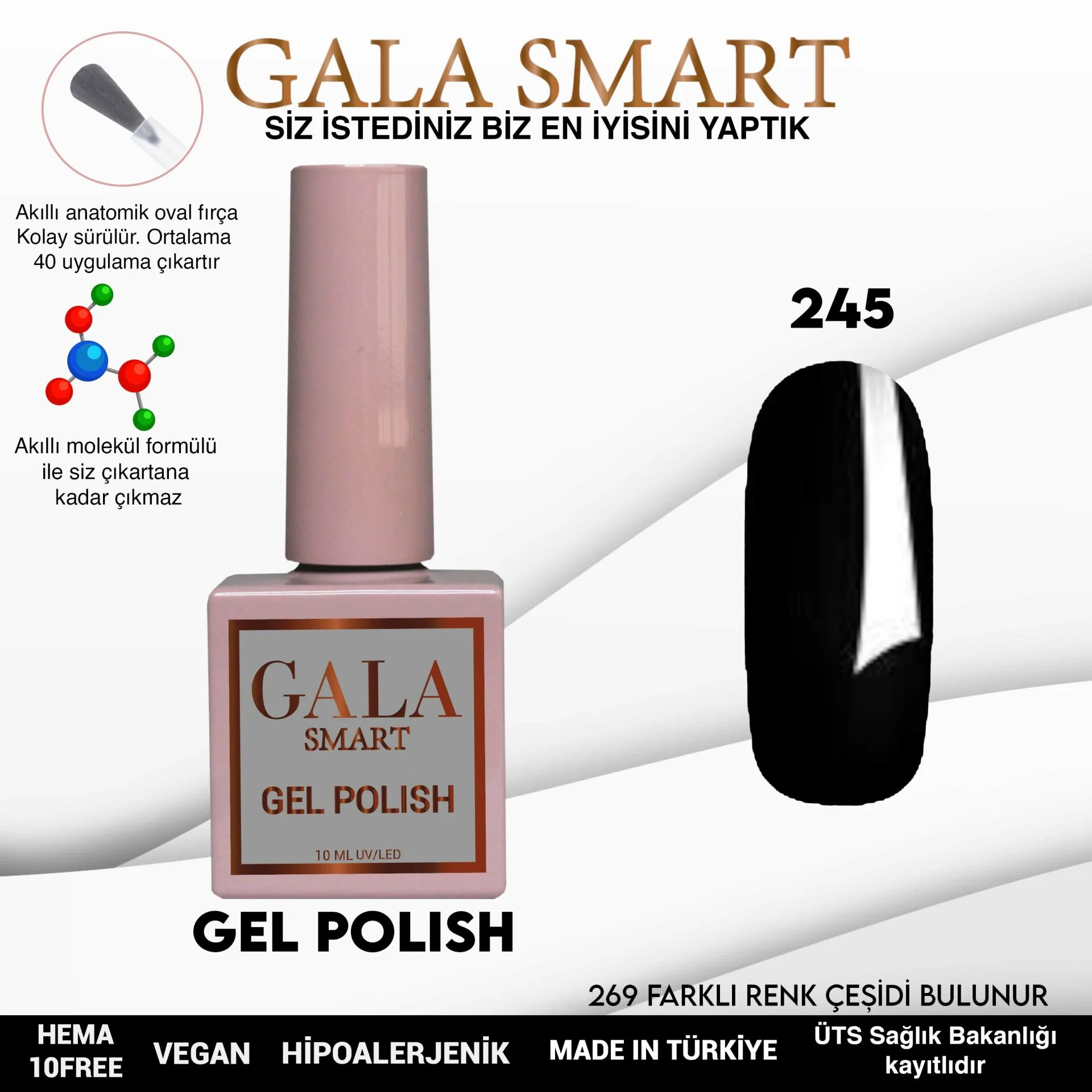 Classic Gel Polish No: 245 resmi
