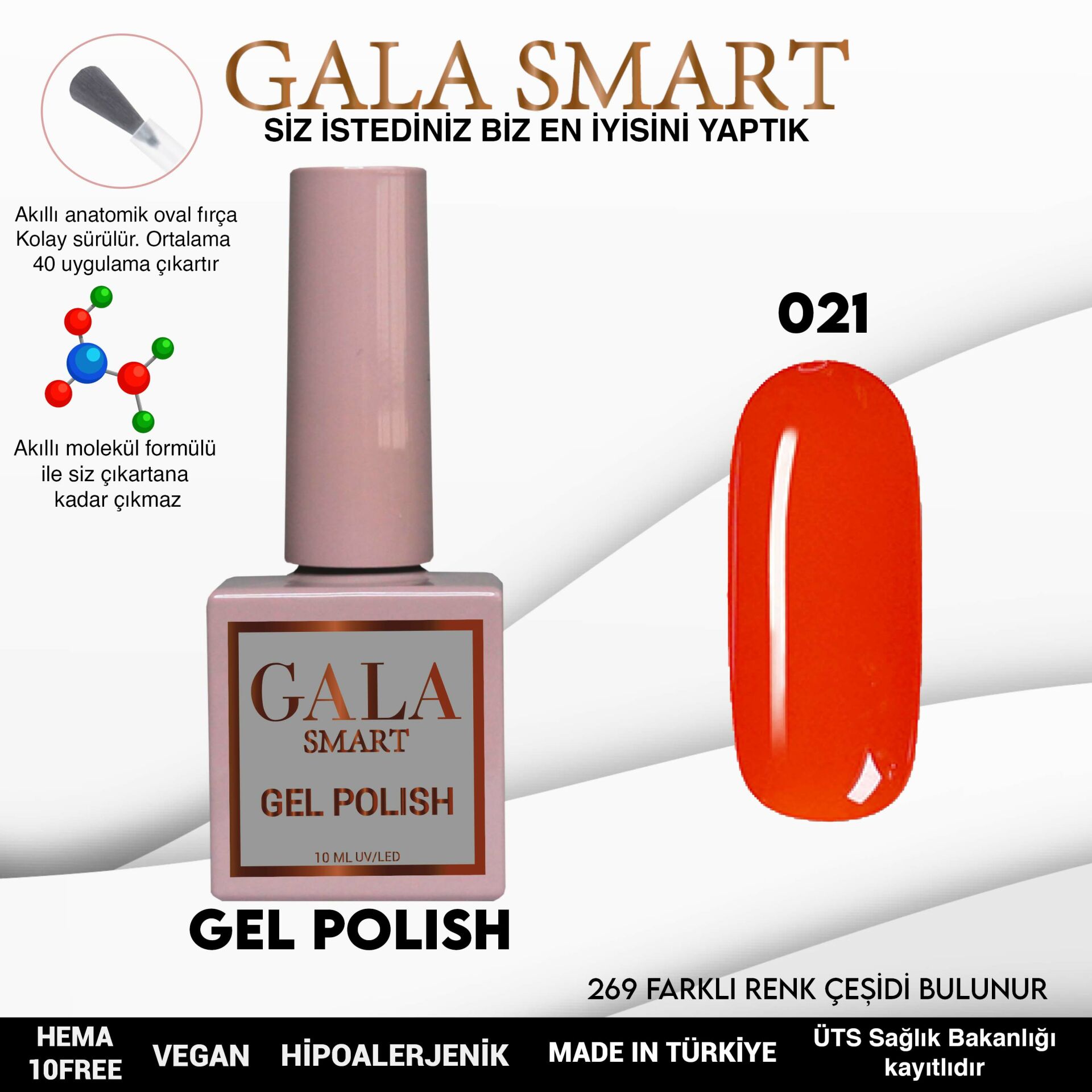 Classic Gel Polish No: 021 resmi