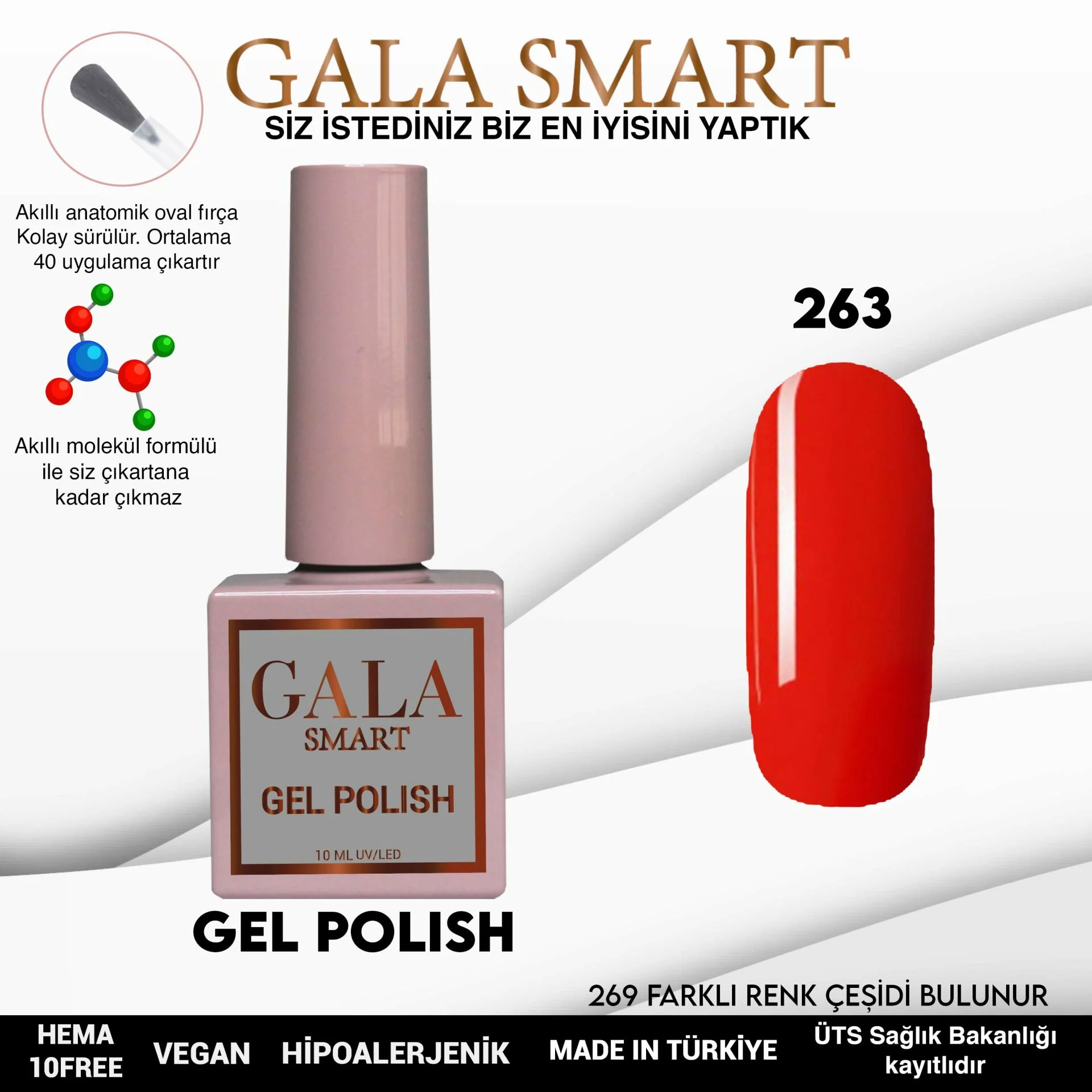 Classic Gel Polish No: 263 resmi