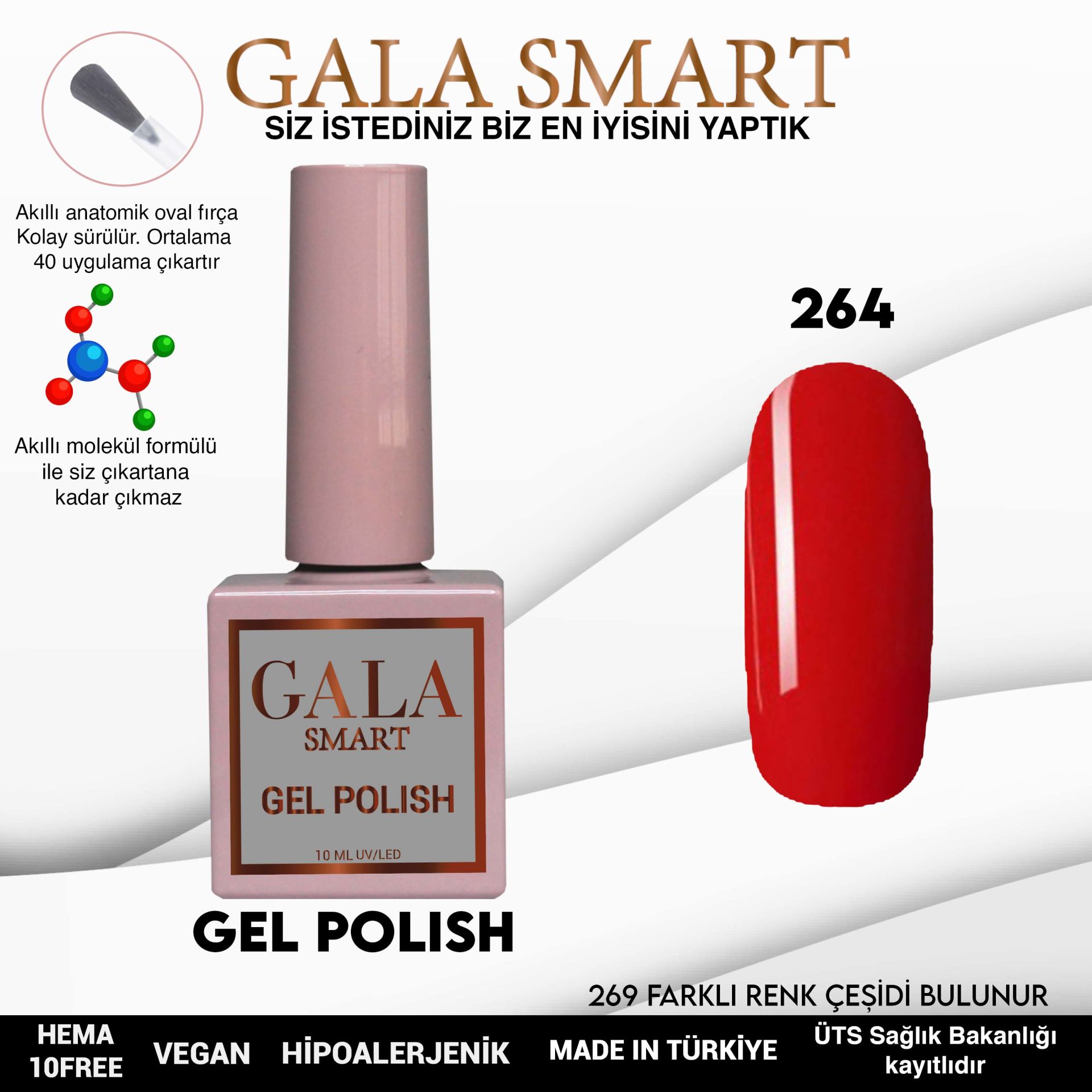 Classic Gel Polish No: 264 resmi