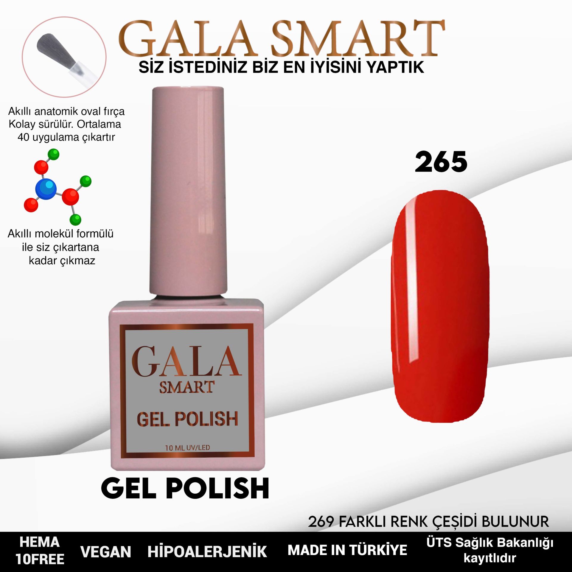 Classic Gel Polish No: 265 resmi
