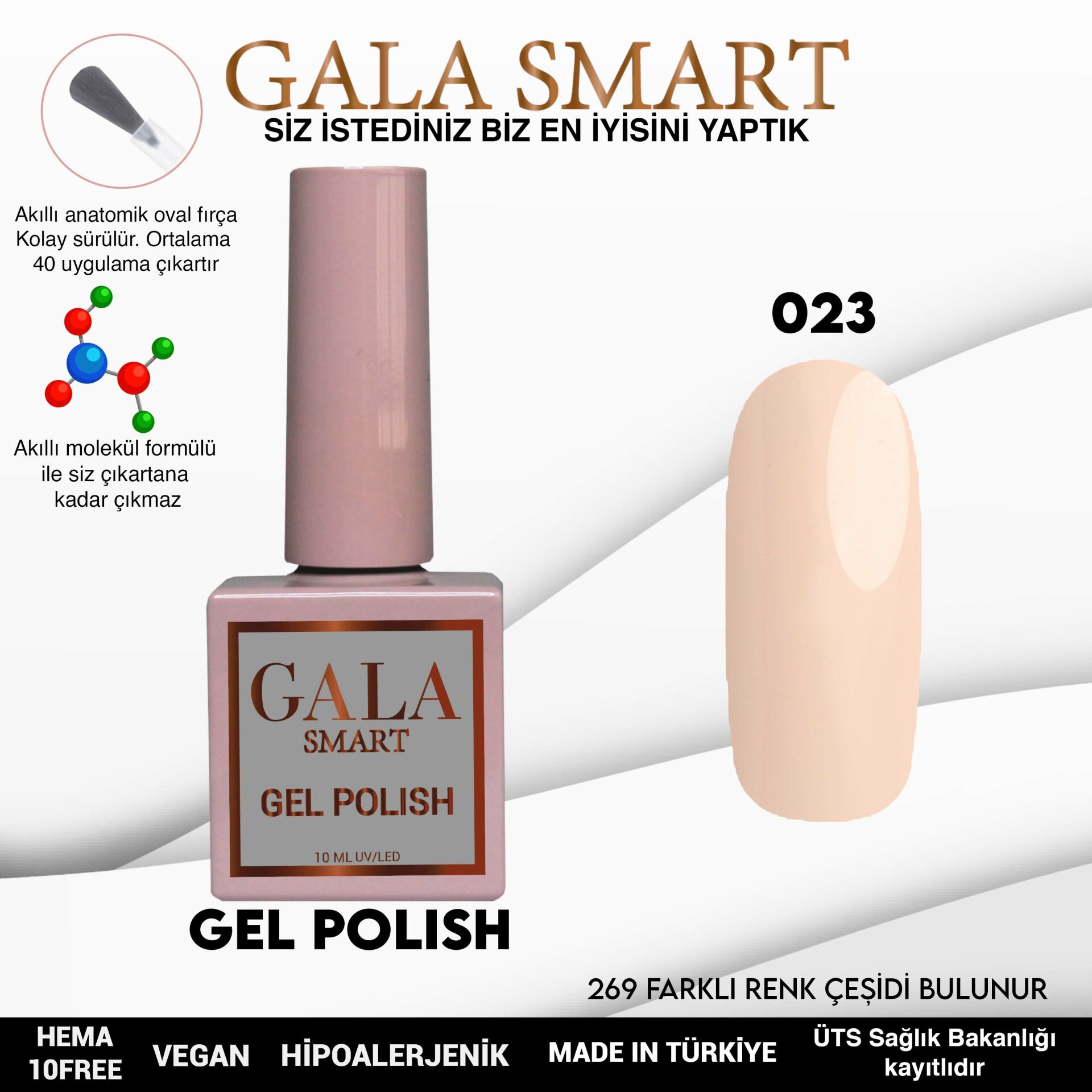 Classic Gel Polish No: 023 resmi