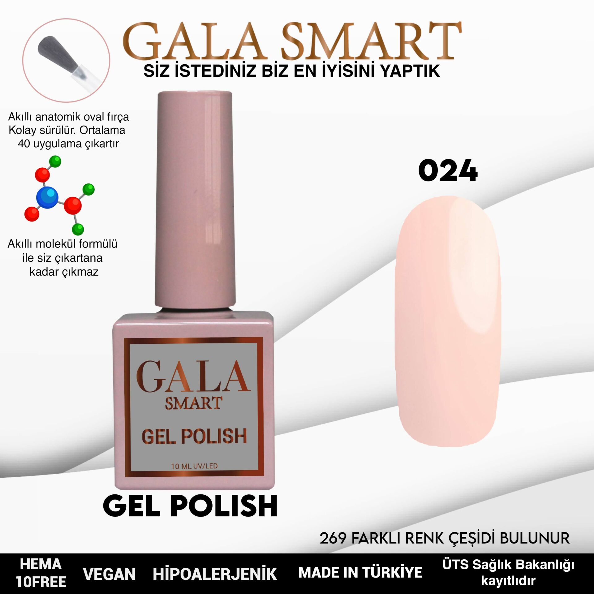 Classic Gel Polish No: 024 resmi