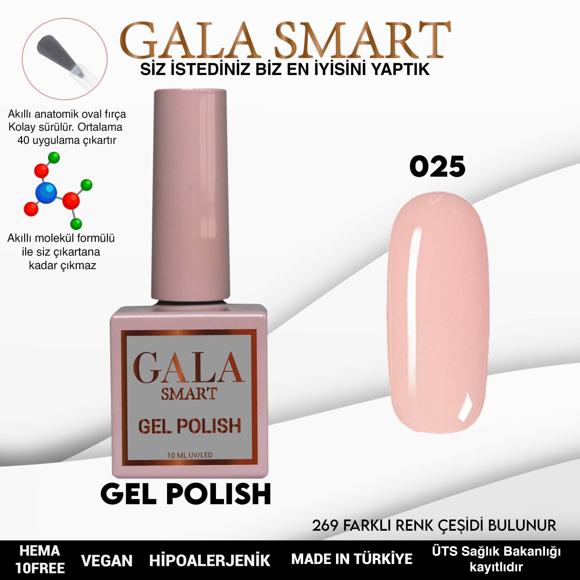 Classic Gel Polish No: 025 resmi