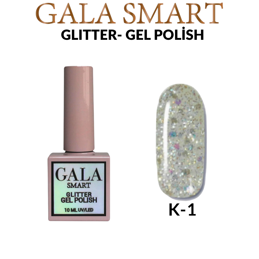 Glitter Gel Polish No: K01 resmi