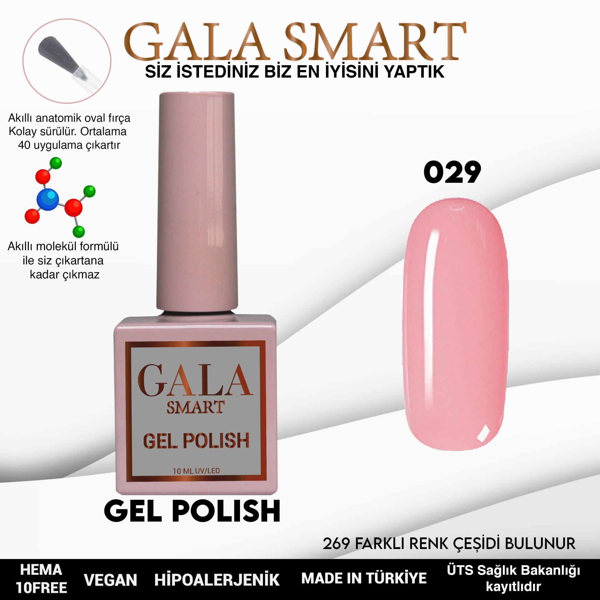 Classic Gel Polish No: 029 resmi