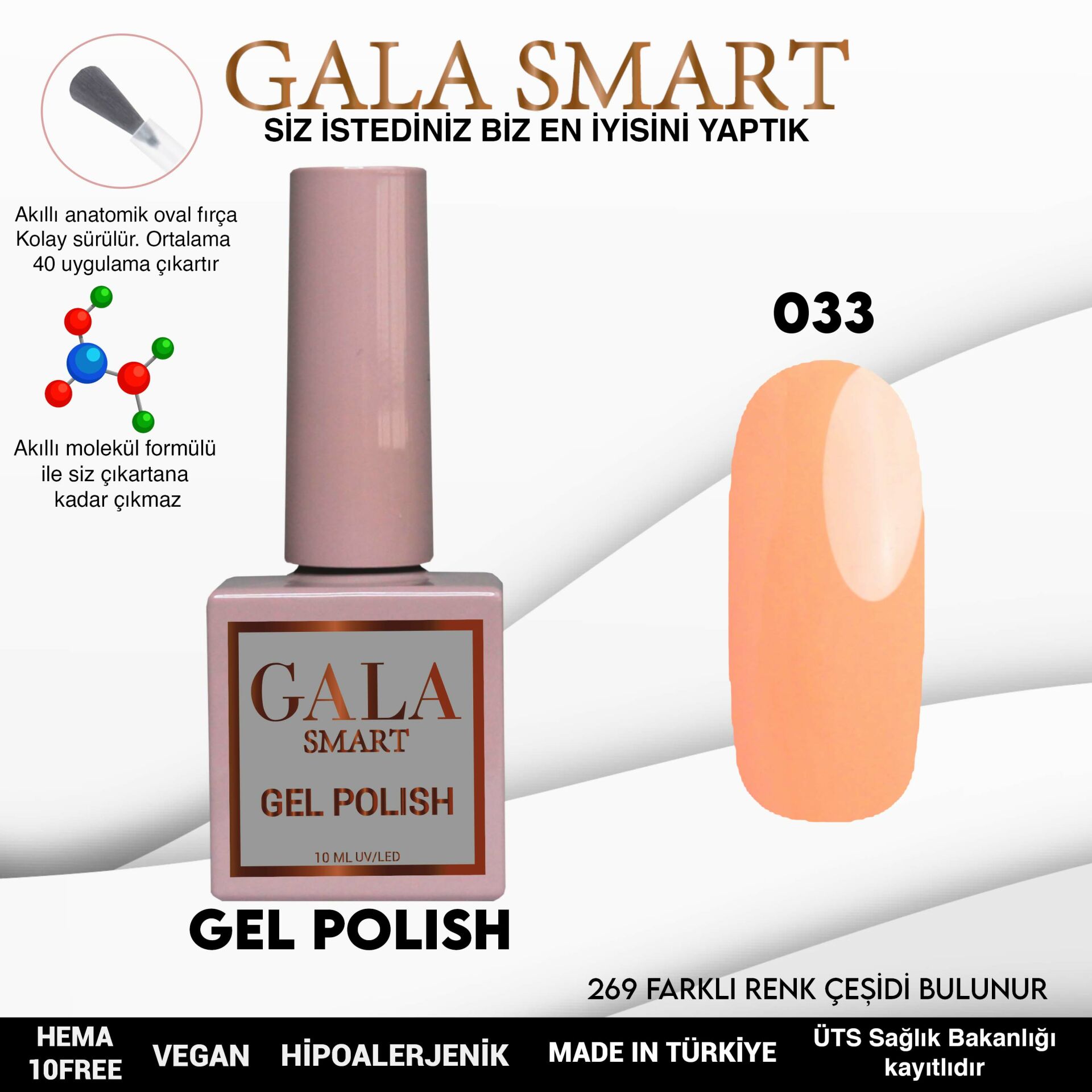 Classic Gel Polish No: 033 resmi