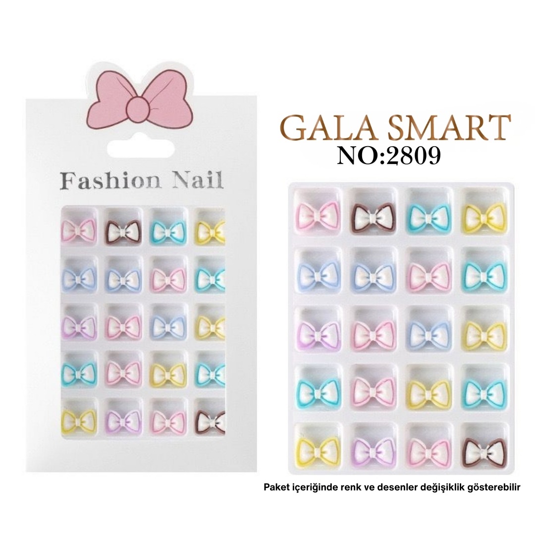 3D Charm Süsleme Nail Art 2809 resmi