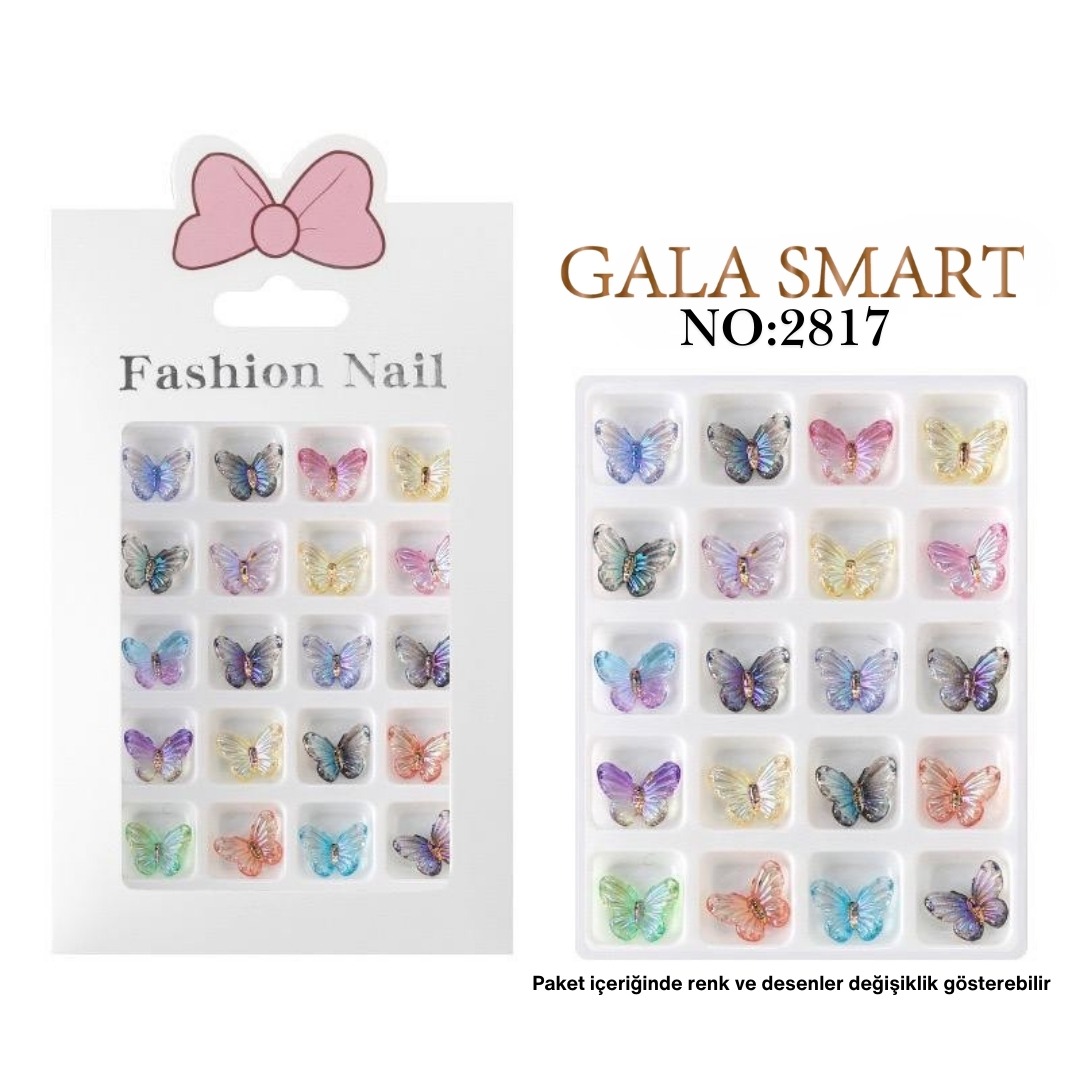 3D Charm Süsleme Nail Art 2817 resmi