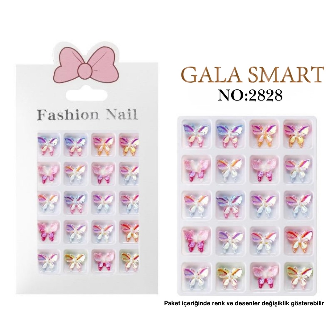 3D Charm Süsleme Nail Art 2828 resmi