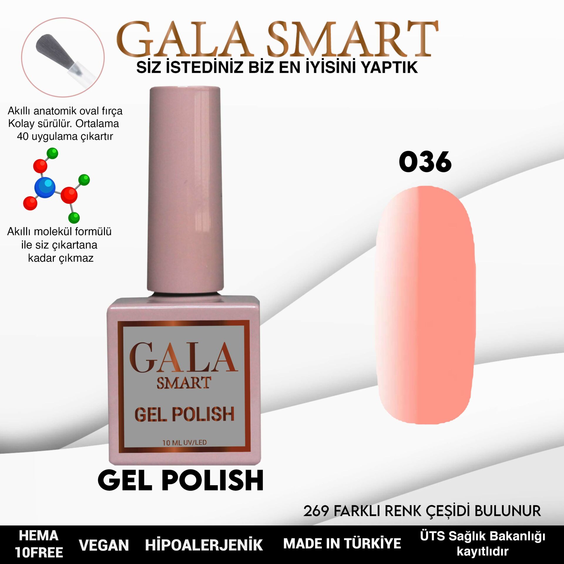 Classic Gel Polish No: 036 resmi