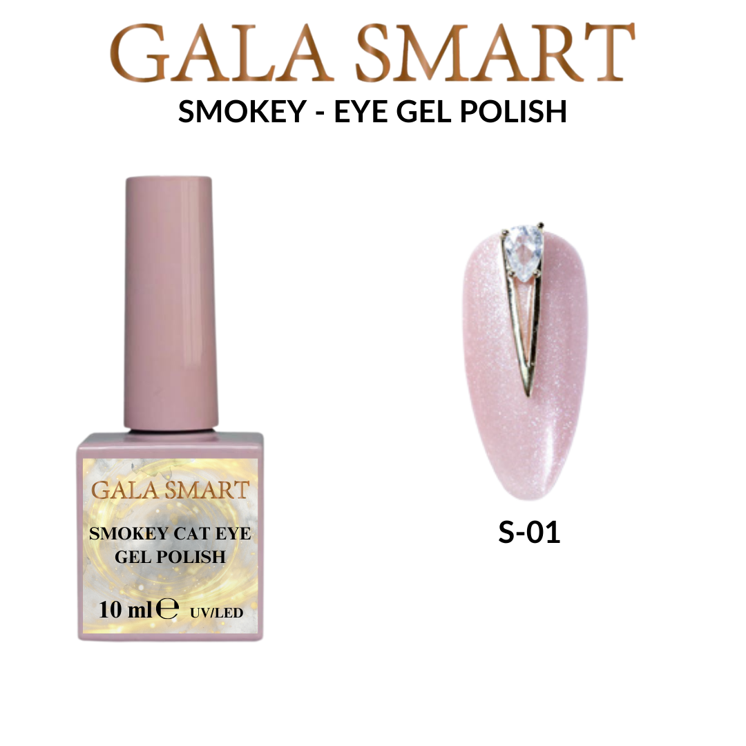 Smokey Cat Eye Gel Polish No: S-01 resmi