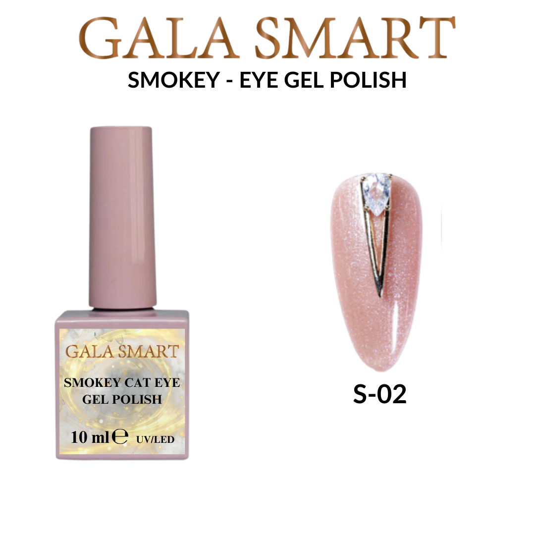 Smokey Cat Eye Gel Polish No: S-02 resmi