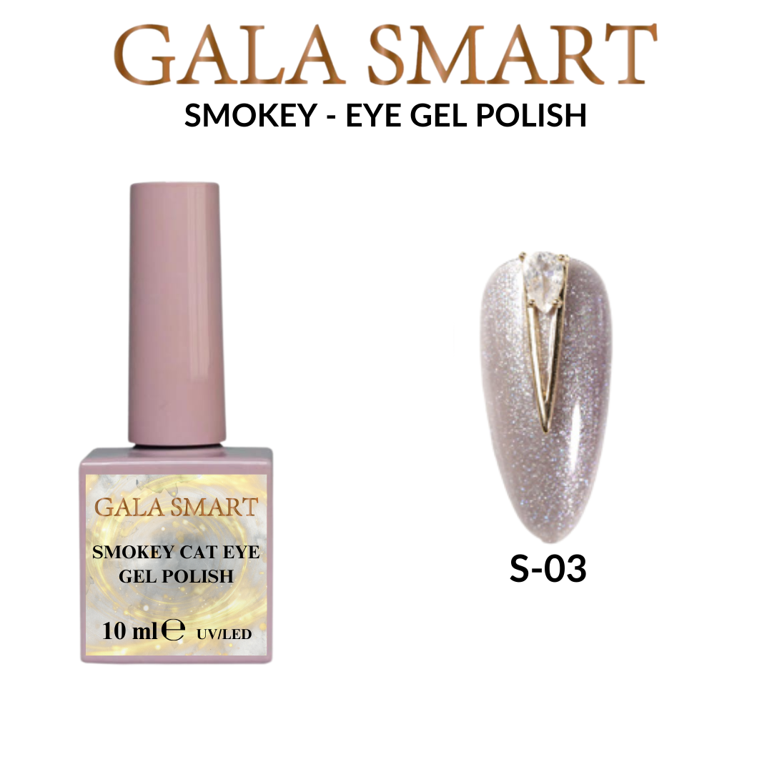 Smokey Cat Eye Gel Polish No: S-03 resmi