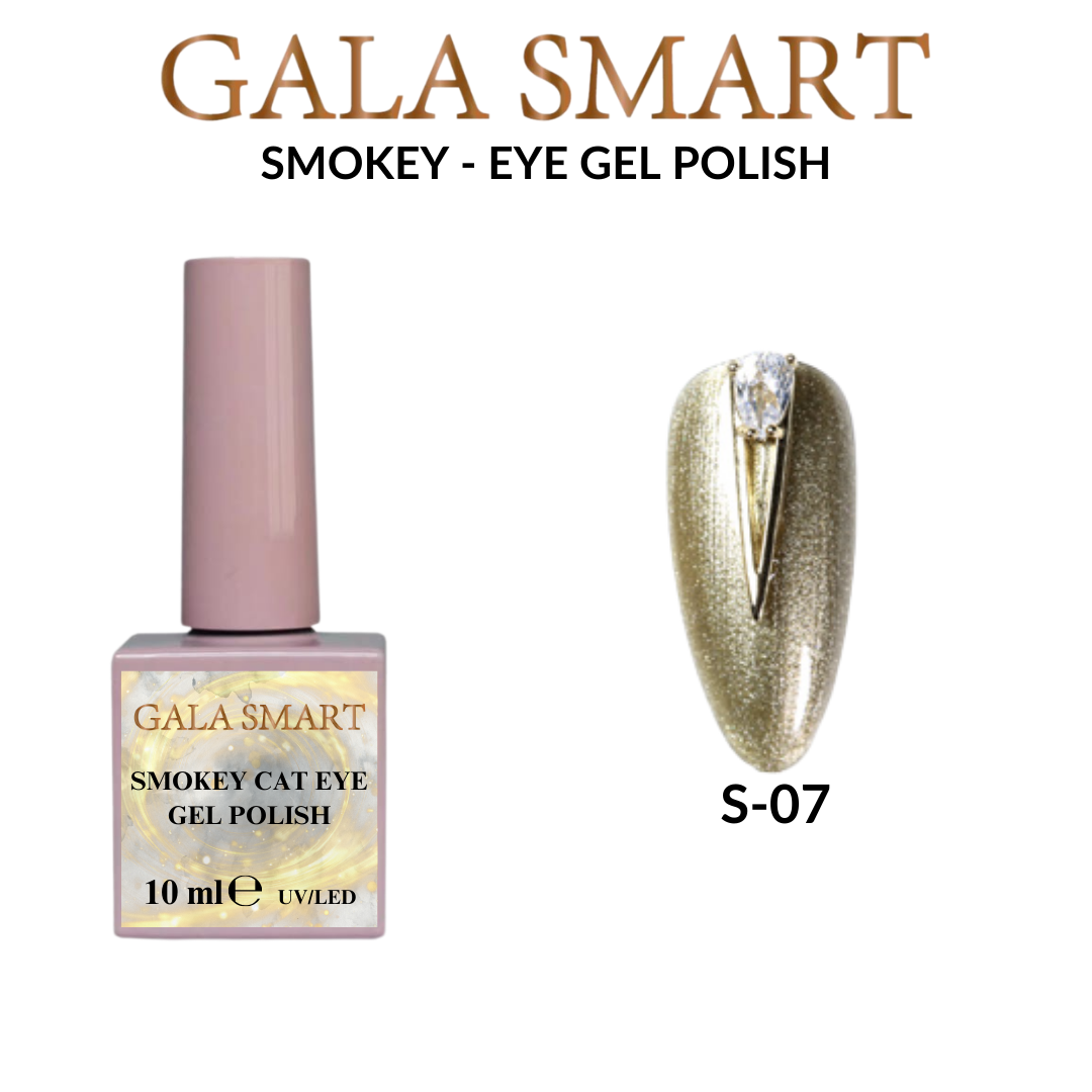Smokey Cat Eye Gel Polish No: S-07 resmi