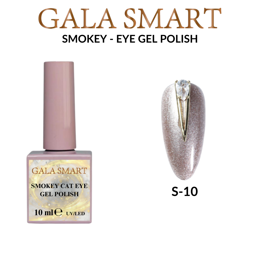 Smokey Cat Eye Gel Polish No: S-10 resmi