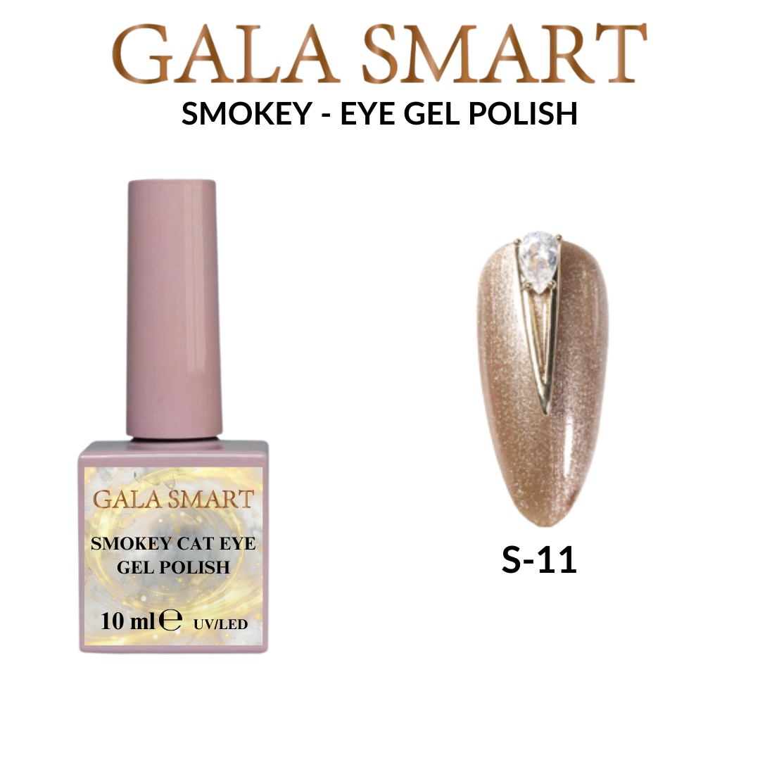 Smokey Cat Eye Gel Polish No: S-11 resmi