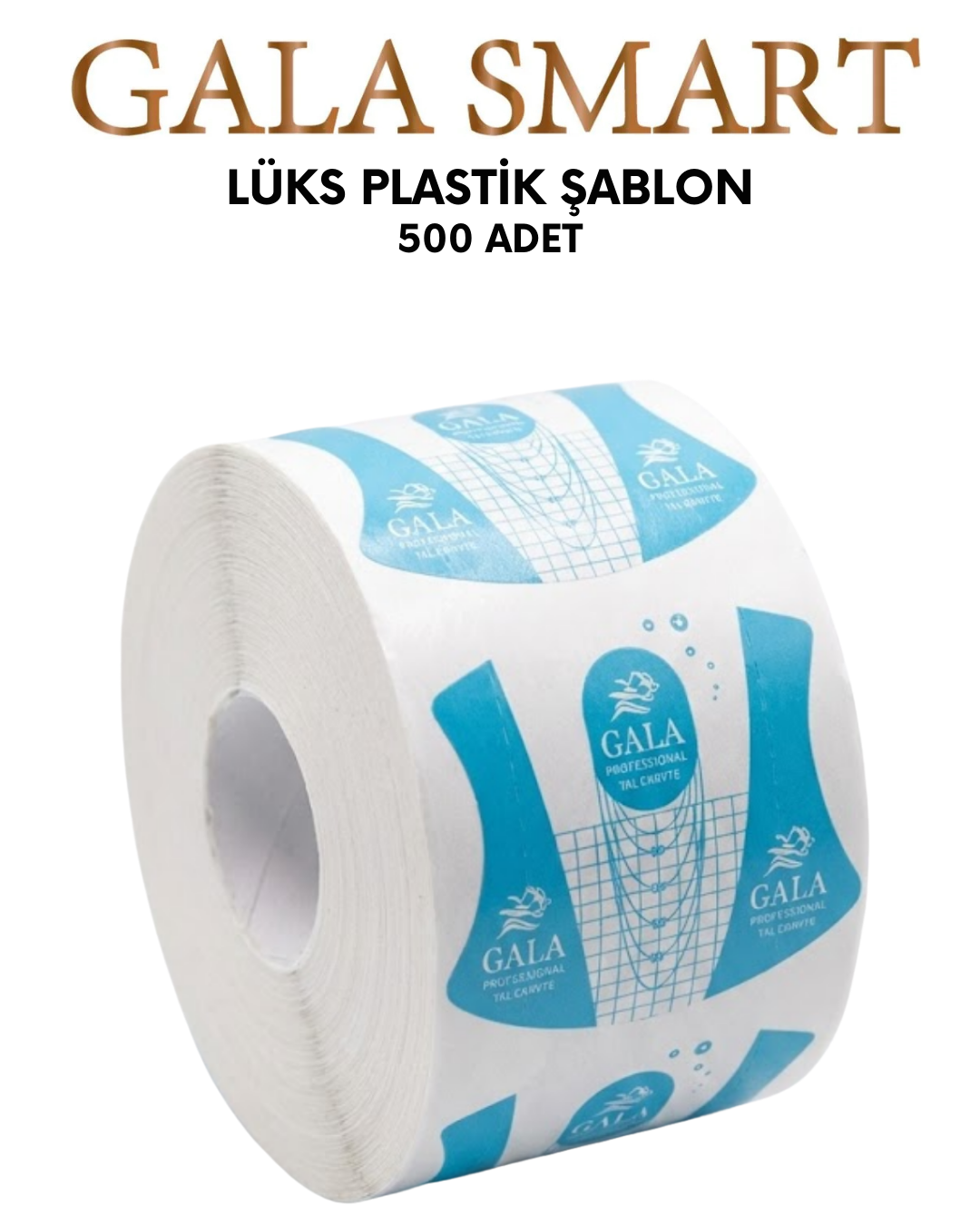 Lüks Plastik Şablon 500'lü resmi