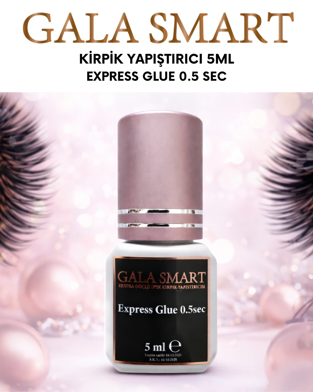 Kirpik Yapıştırıcı 5ml - Express Glue 0.5 Sec resmi