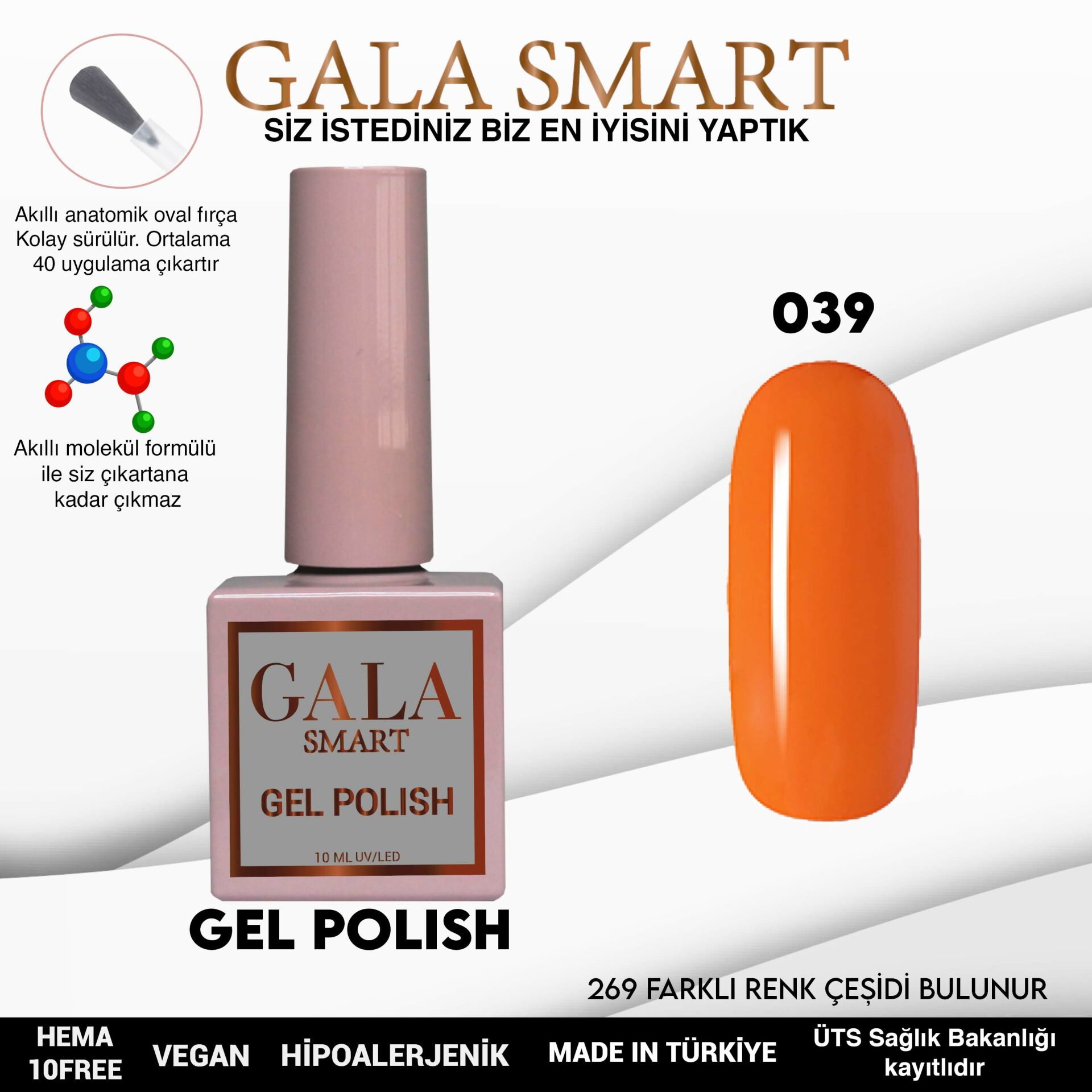 Classic Gel Polish No: 039 resmi