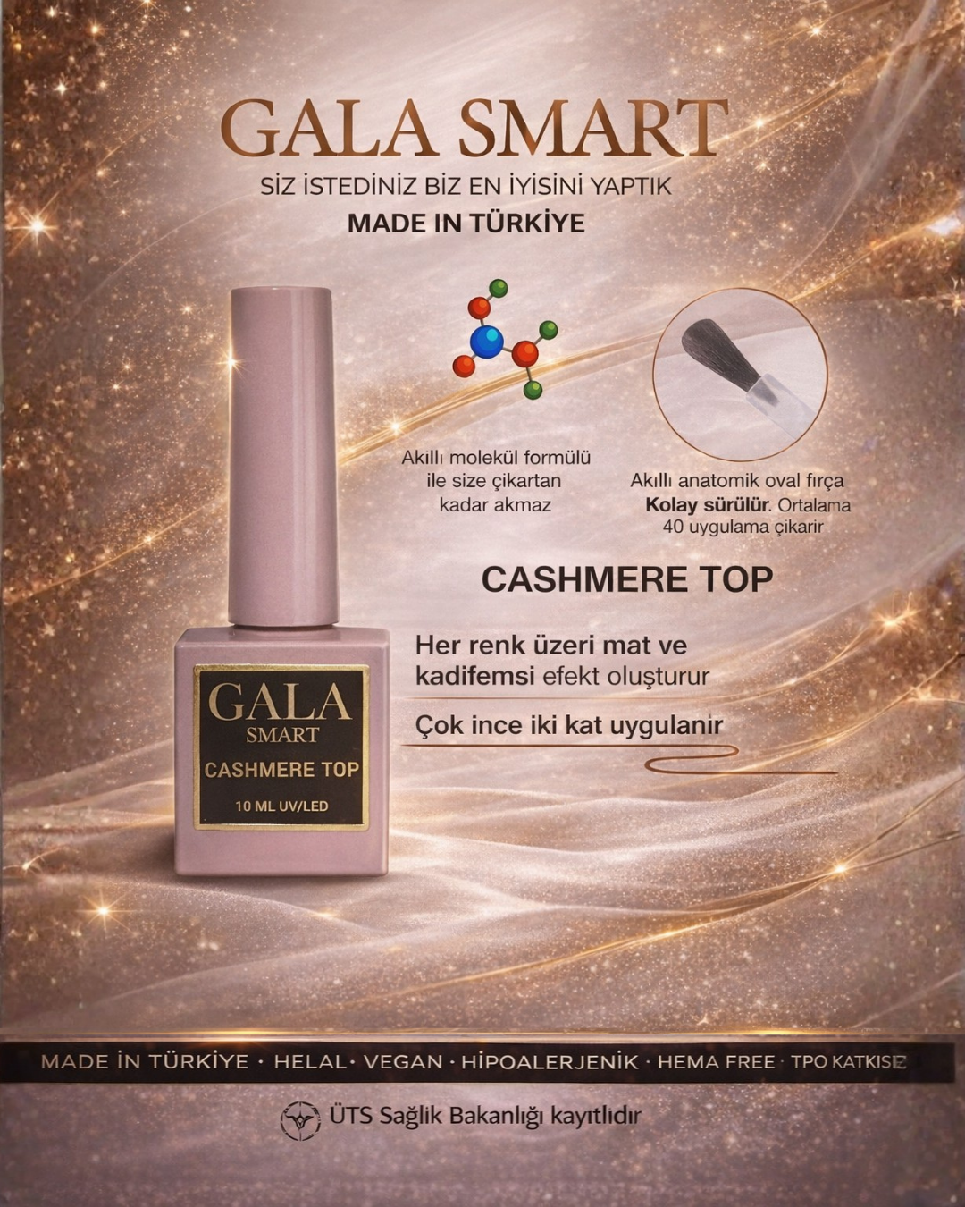 Cashmere Top 10gr resmi