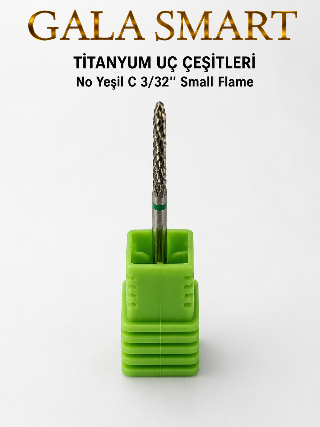 Titanyum Uç No: Yeşil C 3/32'' Small Flame resmi
