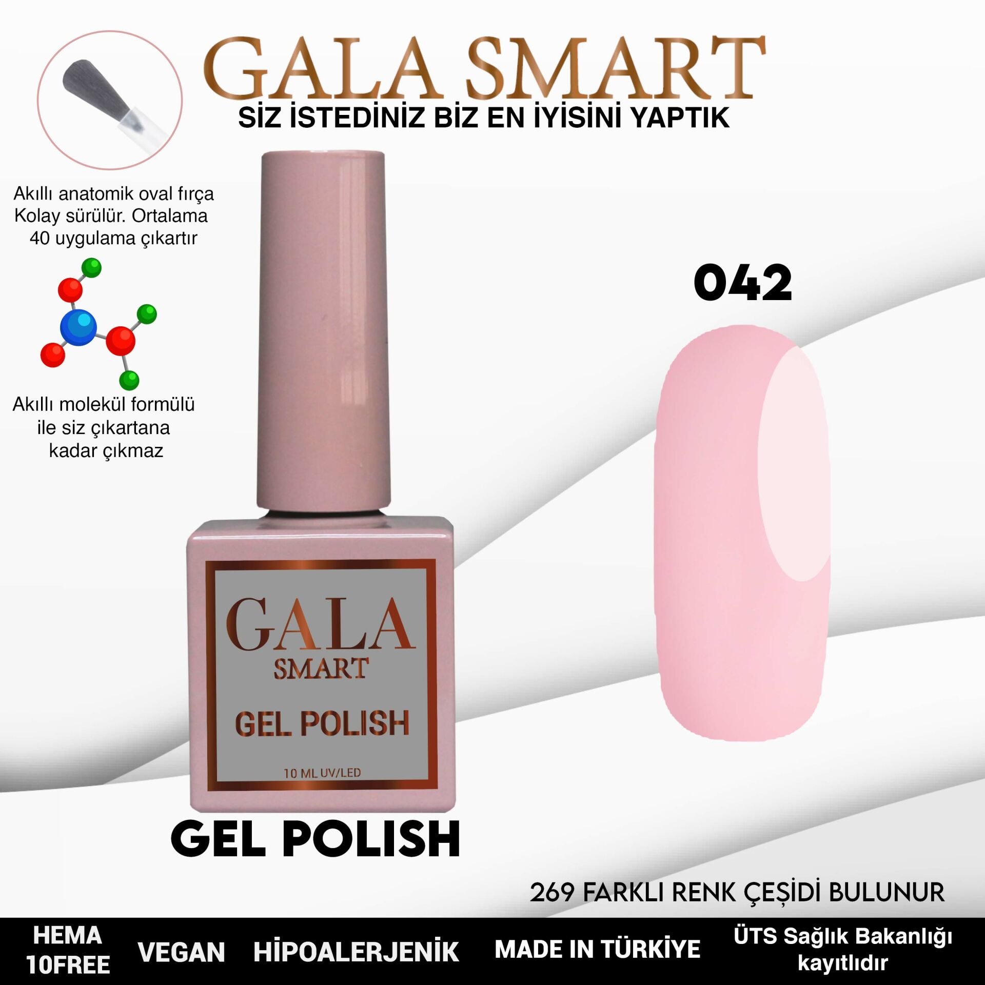 Classic Gel Polish No: 042 resmi