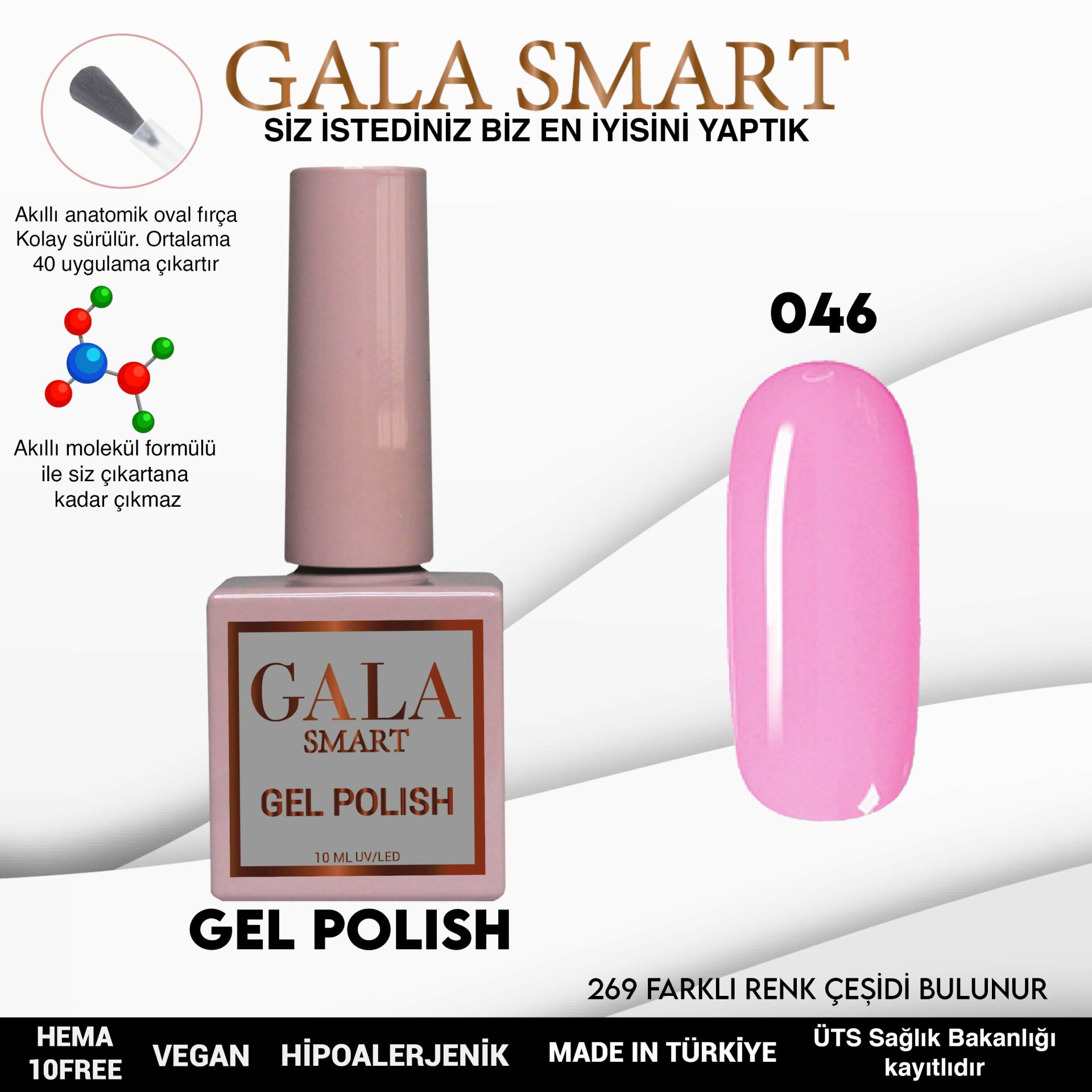 Classic Gel Polish No: 046 resmi