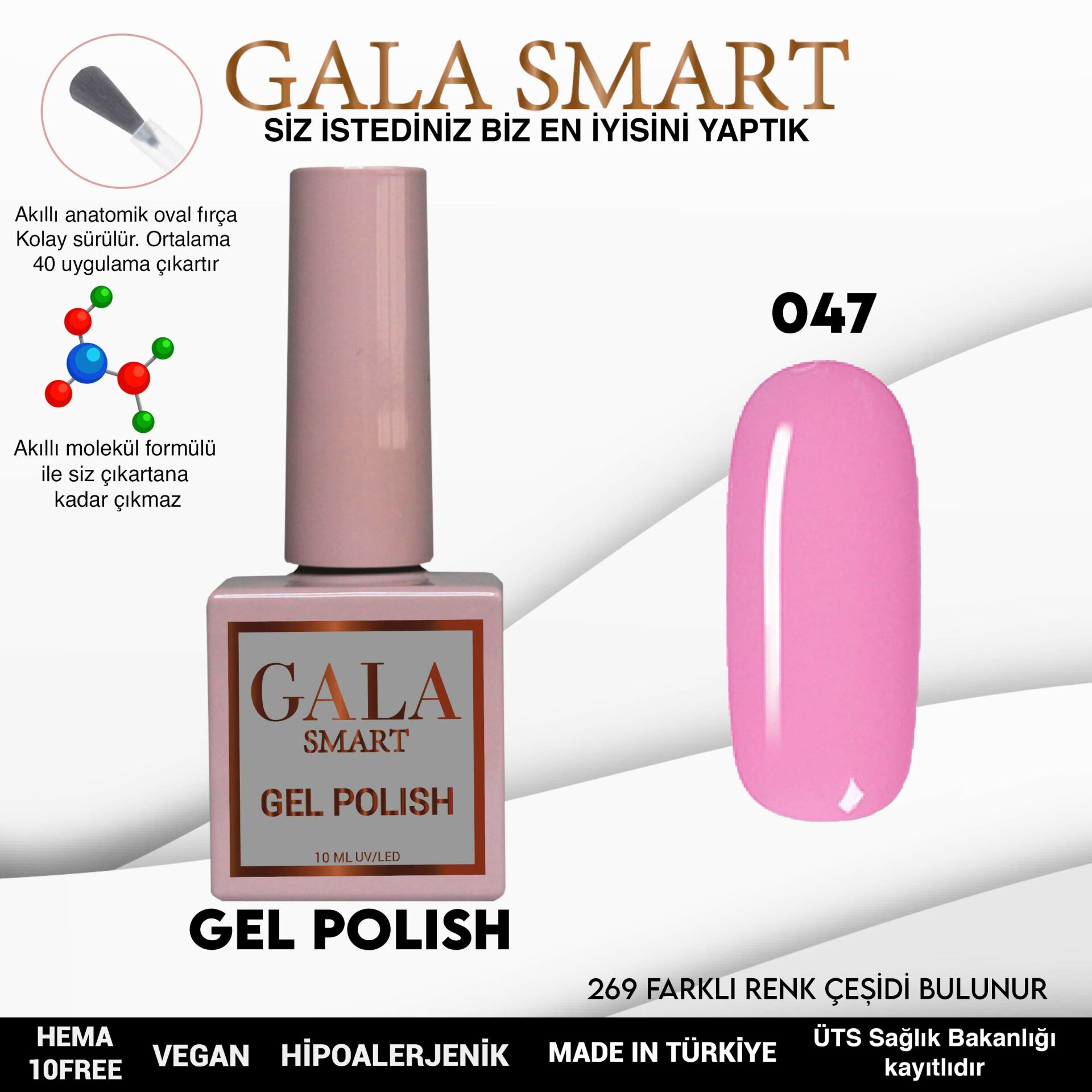 Classic Gel Polish No: 047 resmi