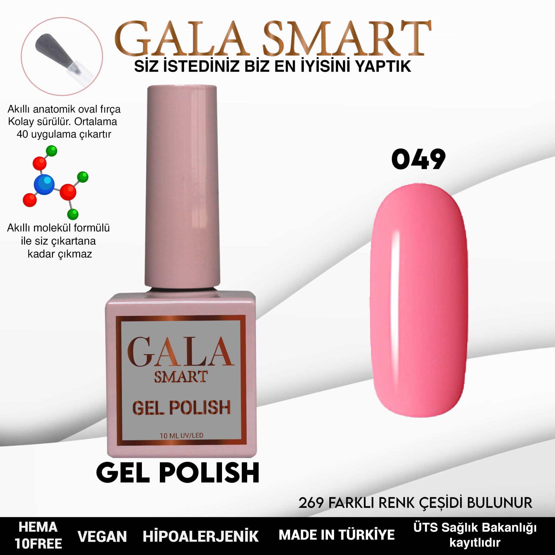 Classic Gel Polish No: 049 resmi