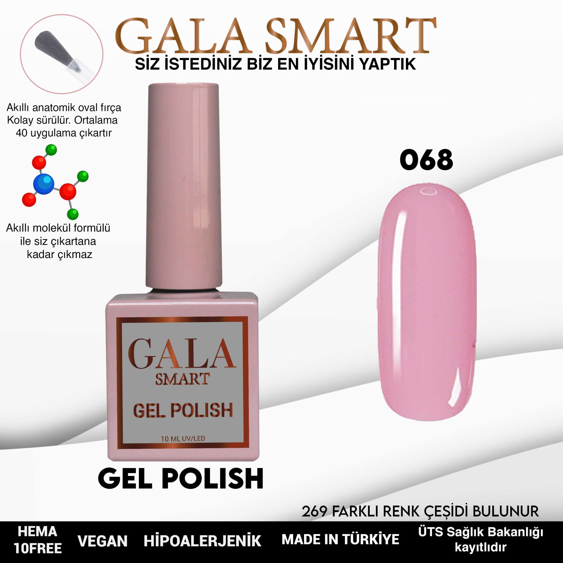 Classic Gel Polish No: 068 resmi