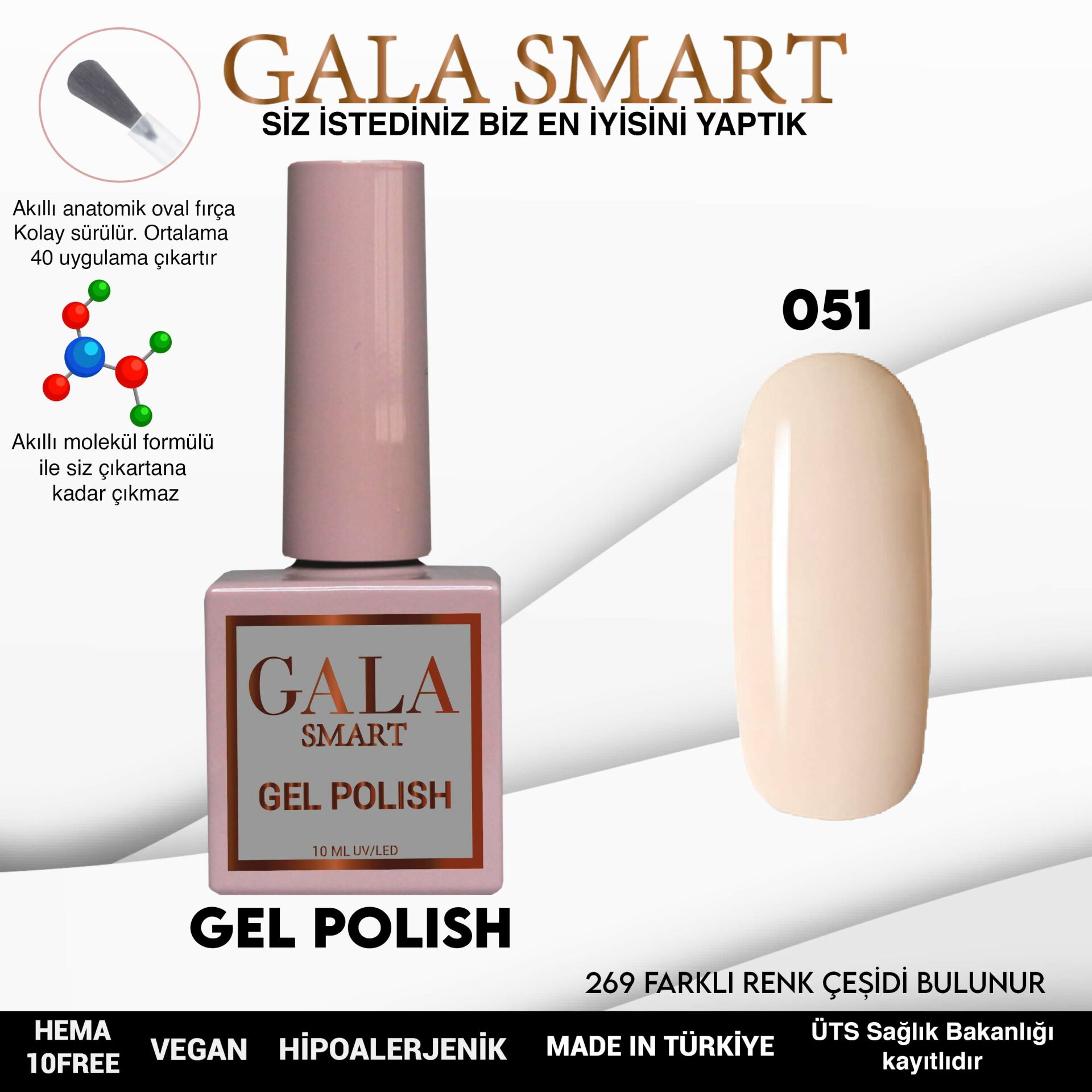 Classic Gel Polish No: 051 resmi