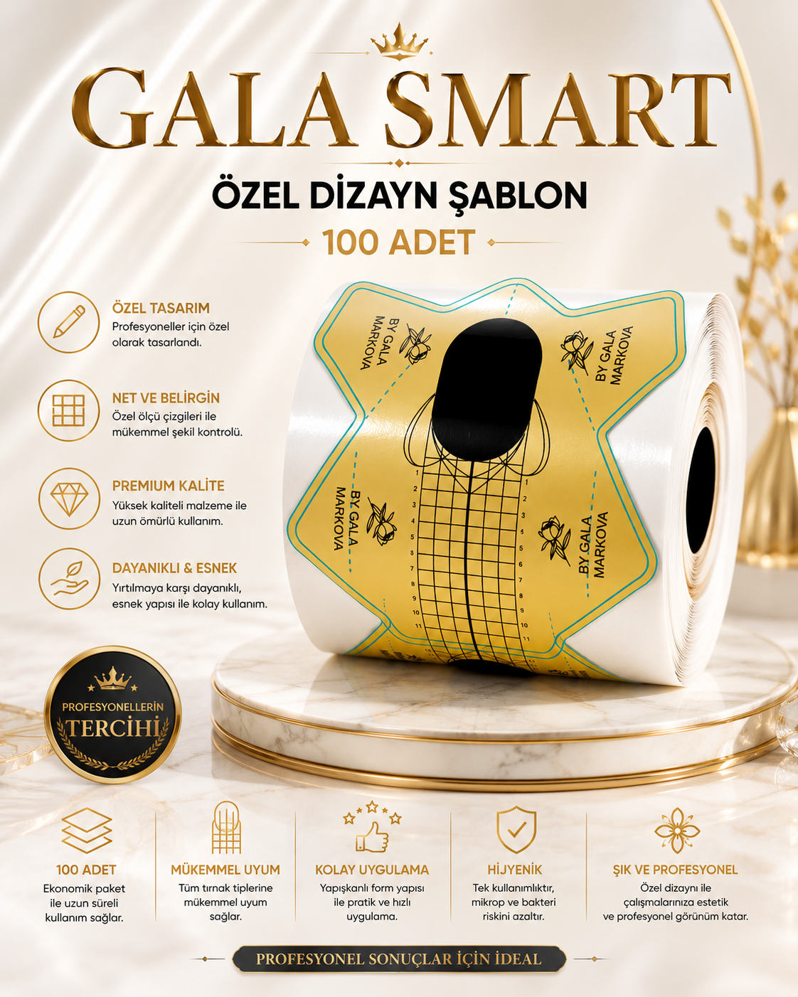 Özel Dizayn Şablon 100'lü resmi