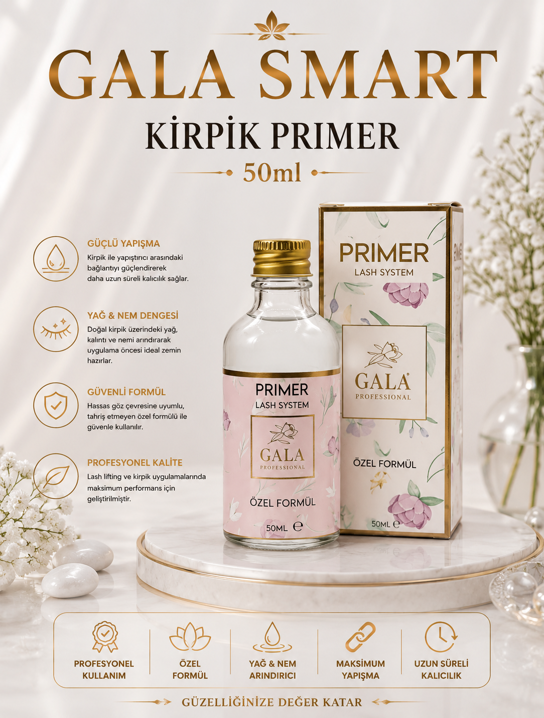 Kirpik Primer 50ml resmi
