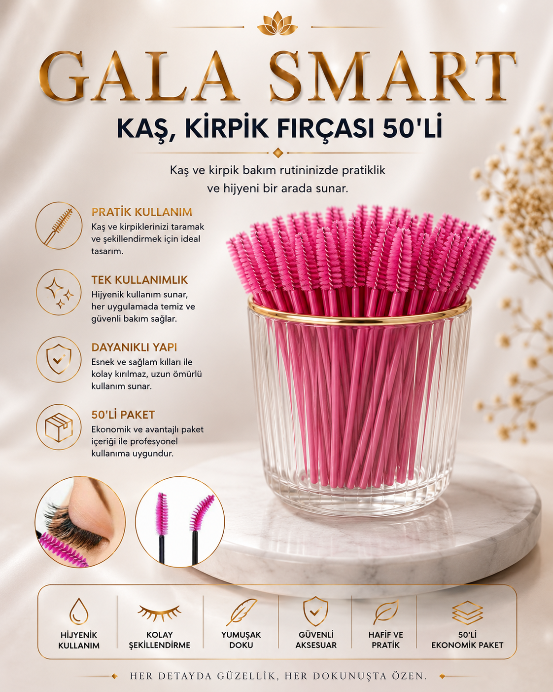 Kaş, Kirpik Fırçası 50'li resmi