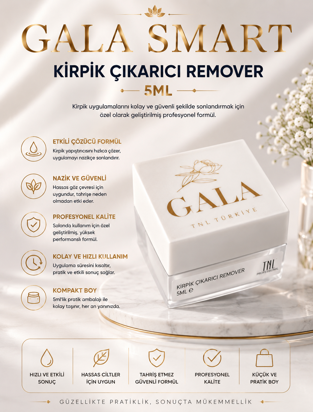 Kirpik Çıkarıcı Remover resmi