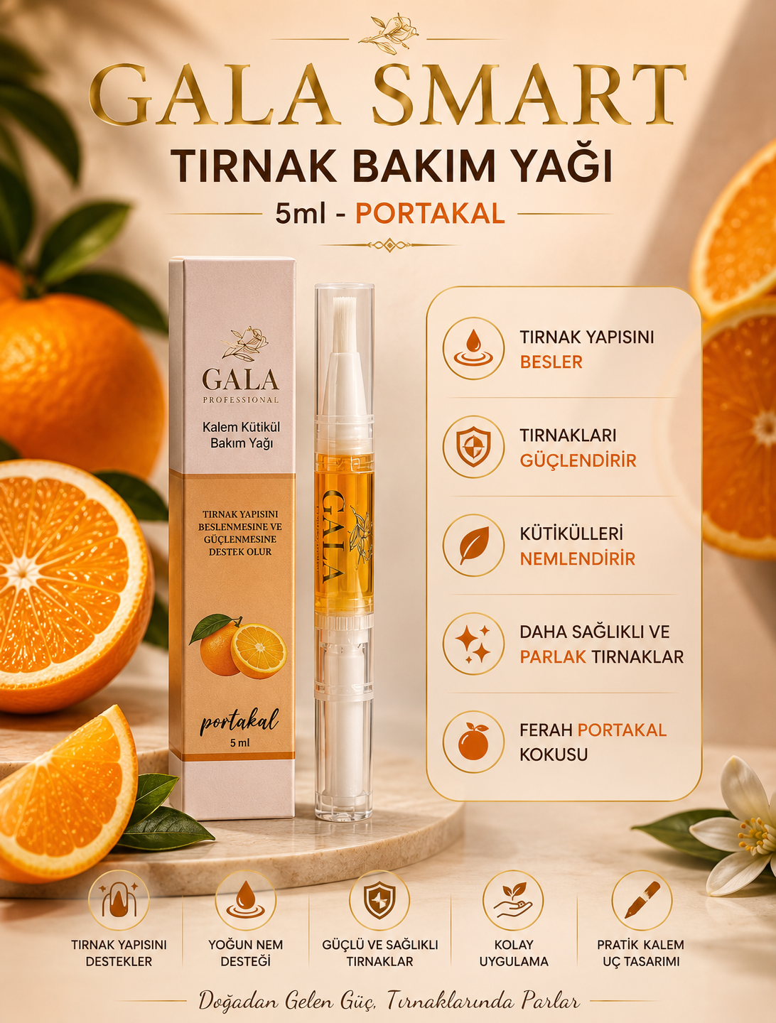 Tırnak Bakım Yağı 5ml - Portakal resmi