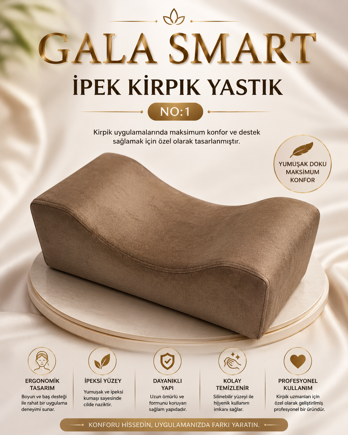 İpek Kirpik Yastık No:1 resmi