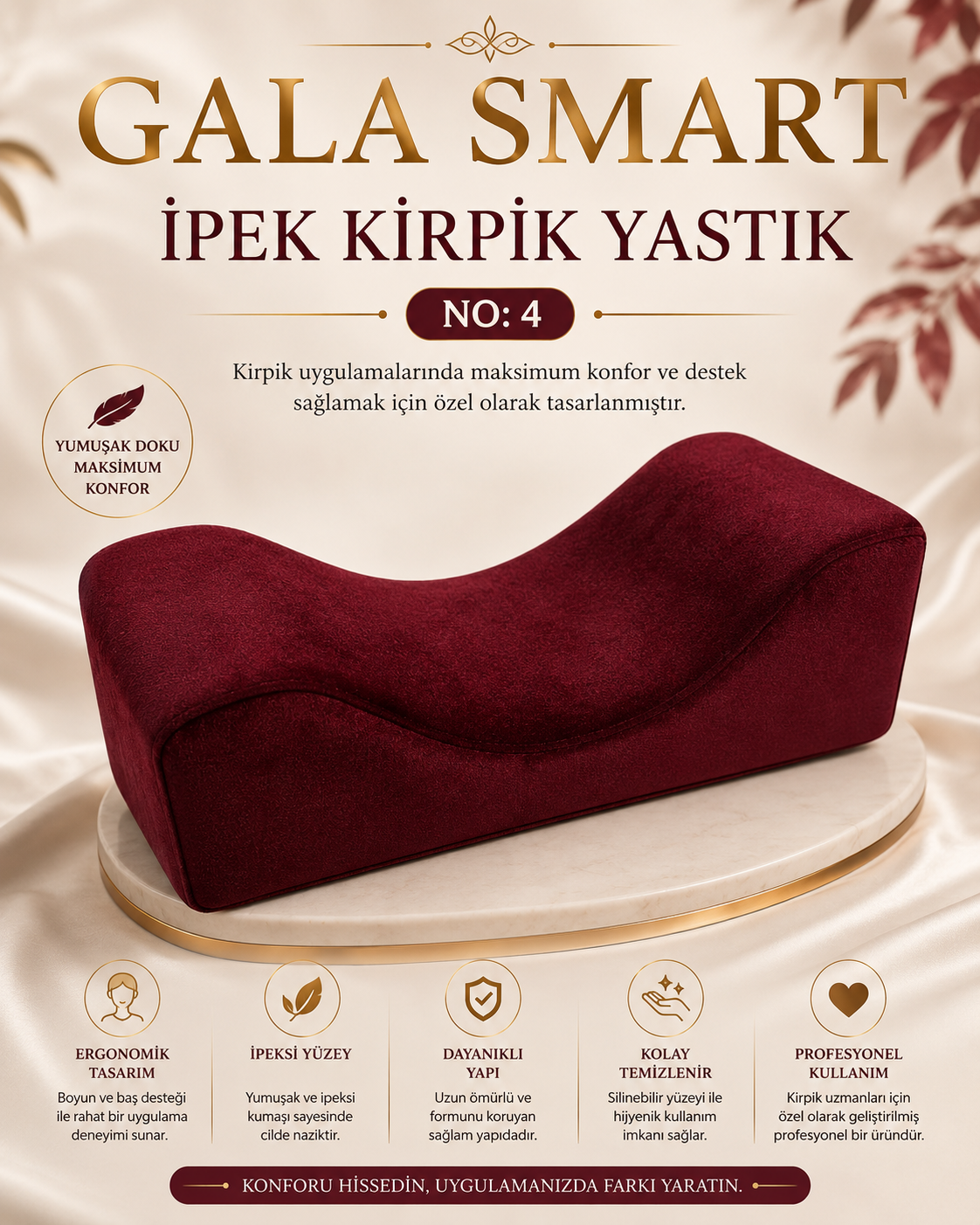 İpek Kirpik Yastık No:4 resmi