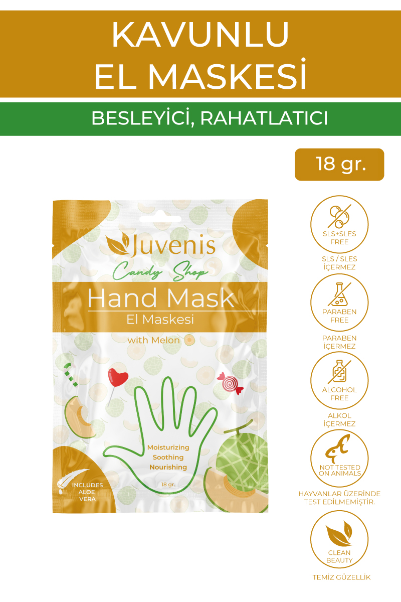 Juvenis Candy Shop Serisi Kavunlu El Maskesi resmi