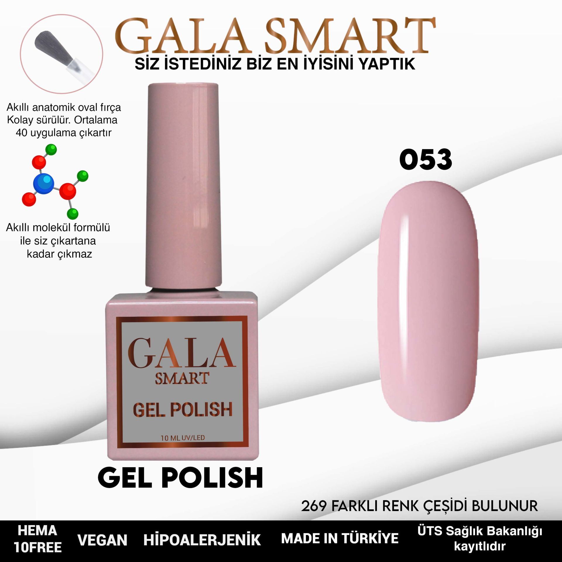 Classic Gel Polish No: 053 resmi