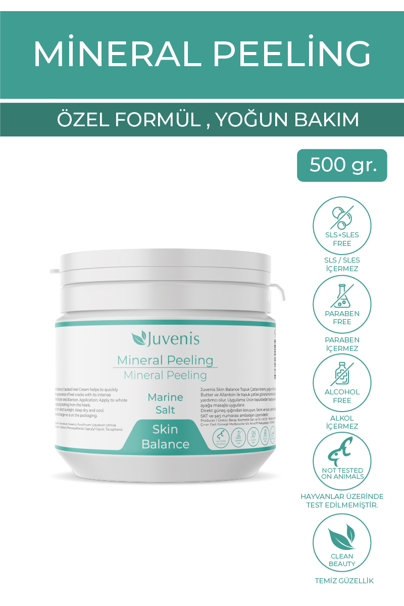 Juvenis Skin Balance Serisi Mineral Peeling 500 gr resmi