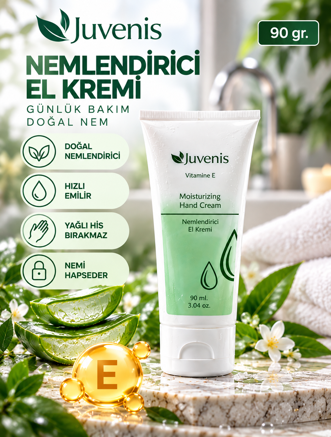 Juvenis Nemlendirici El Kremi 90 gr resmi