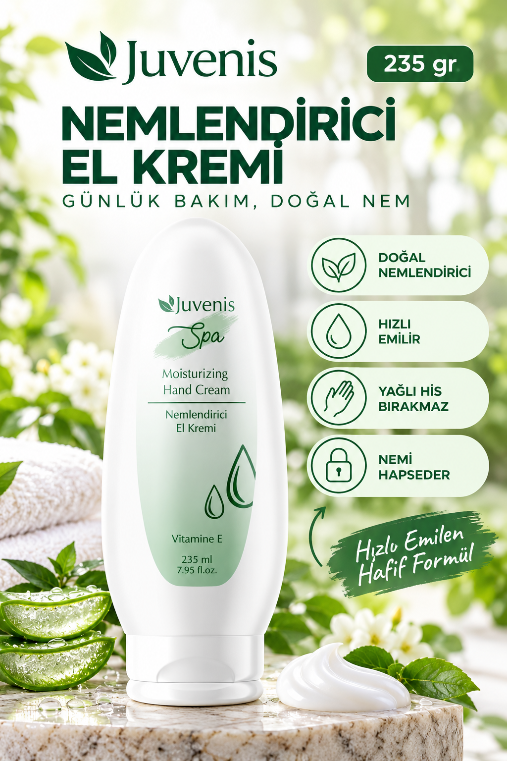Juvenis Nemlendirici El Kremi 235 gr resmi