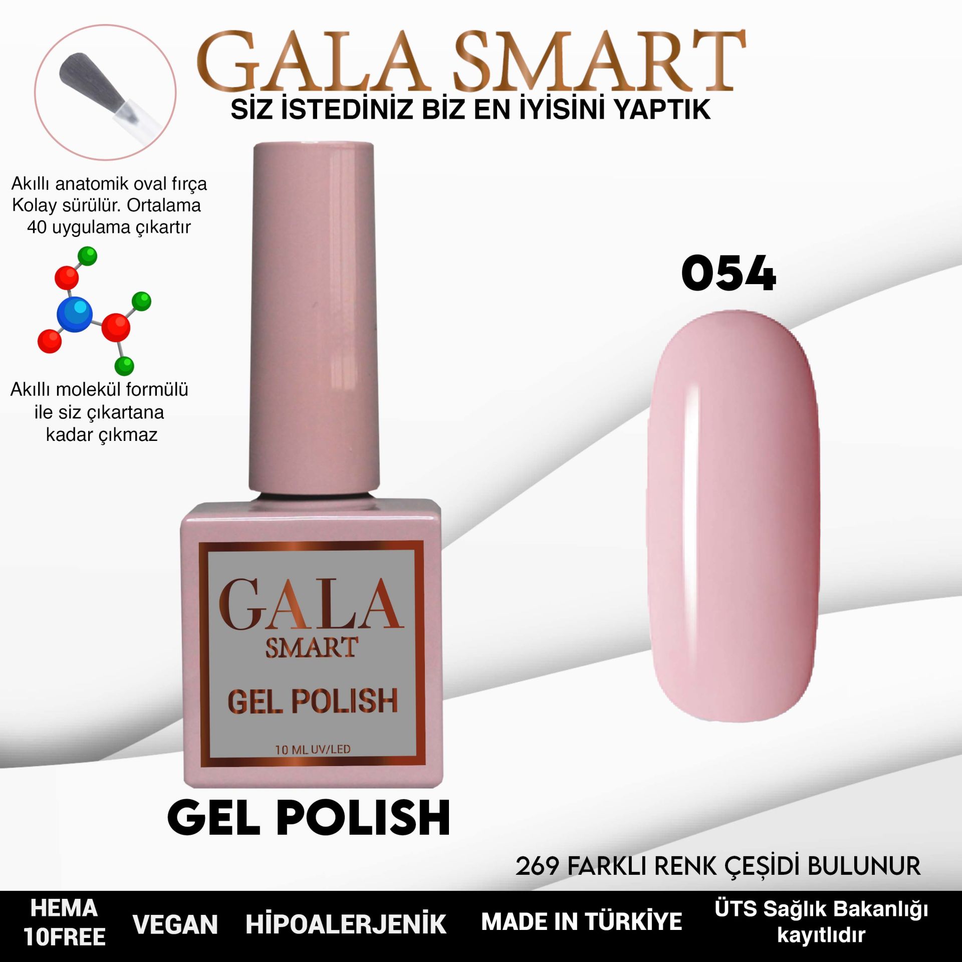 Classic Gel Polish No: 054 resmi