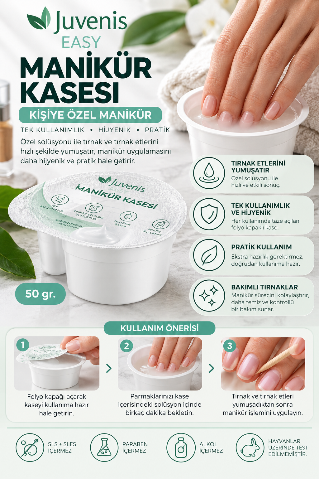 Juvenis Easy Manikür Kasesi resmi
